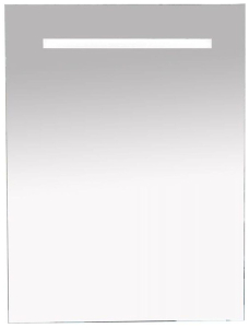 Зеркало для ванной MISTY Неон П-НЕО060080-1ПРСНК с подсветкой белое 80х60 см