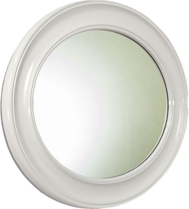 Зеркало подвесное в раме МАГИЯ 57 см белое