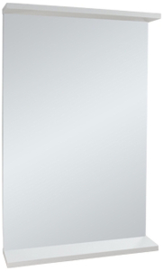 Зеркало для ванной Doratiz Браво 71х50 см белое