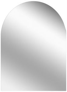 Зеркало для ванной 70х50 см белое