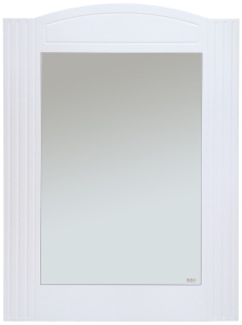 Зеркало для ванной MISTY Эльбрус 85х61 см белое