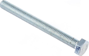 Болт DIN 933 Стройбат шестигранный М8х80 мм 2 шт