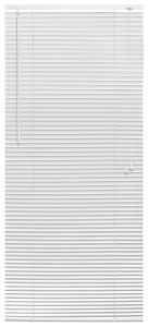 Жалюзи Эскар алюминиевые 70х160 см белые