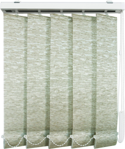 Жалюзи вертикальные Уют 9х180 см светло-зеленые