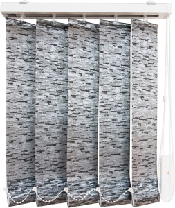 Жалюзи вертикальные Уют 9х180 см антрацит