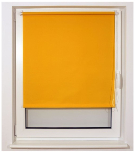 Рулонные шторы Markisol J ткань 120х175 см желтые