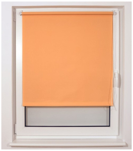 Рулонные шторы Markisol J полиэстер 140х175 см абрикосовые