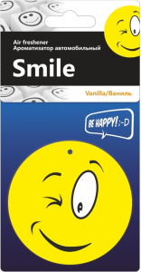Ароматизатор автомобильный подвесной FreshCO Smile ваниль