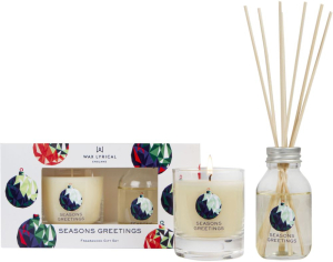 Набор ароматический Wax Lyrical новогоднее пожелание 7,5х20х10 см