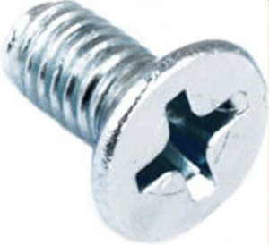 Винт DIN 965 Стройбат крестообразный М4х8 мм 22 шт