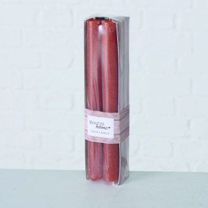 Свеча Melia 20 см красная 4 шт