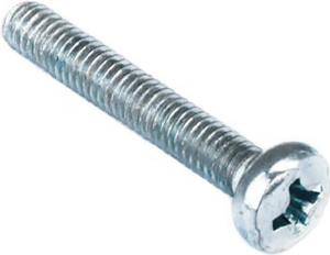 Винт DIN 7985 Стройбат крестообразный М4х30 мм 12 шт