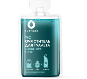 Очиститель туалета и ванной Dutybox DB-1512 концентрат 50 мл