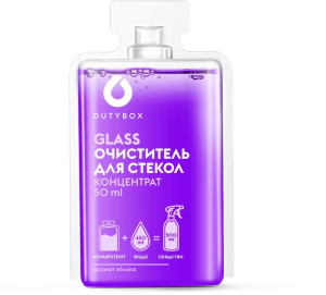 Средство для мойки стёкол и зеркал Dutybox DB-1503 концентрат 50 мл
