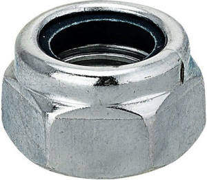 Гайка DIN 985 Стройбат с нейлоновой вставкой М6 14 шт