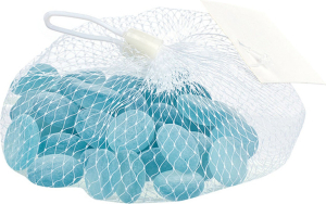 Марблс матовый голубой 120 шт