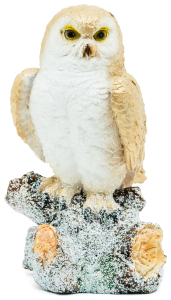 Фигура декоратив. Сова на коряге 16 см
