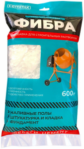 Фибра полипропиленовая Cemmix 600 гр
