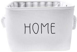 Корзина для хранения "White", Д280 Ш280 В230, белый