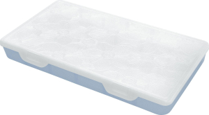 Органайзер для хранения мелочей Fiori Orchid XL 35,5х21х4,2см голубой перламутр