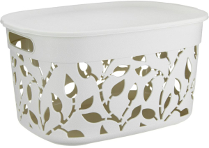 Коробка для вещей IDEA М 2363 белый 38х27х20 см