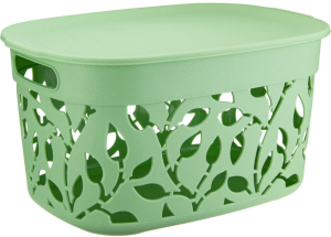 Коробка для вещей IDEA М 2363.1 мята 38х27х21 см