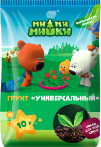 Грунт универсальный Ми-ми-мишки, 10 л