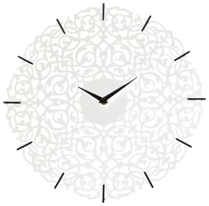 Часы настенные 40х4 см белые