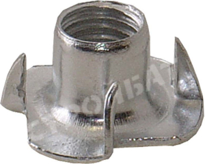 Гайка Стройбат забивная М4 мм 10 шт