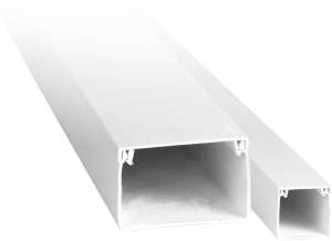 Кабель-канал EKF Basic поливинилхлорид белый 40х40 мм 2 м