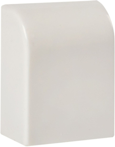 Заглушка EKF PROxima белая 15х10 мм