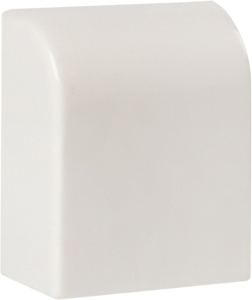 Заглушка EKF PROxima белая 20х10 мм 