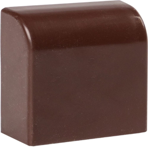 Заглушка EKF PROxima темное дерево 40х16 мм