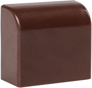 Заглушка EKF PROxima темное дерево 40х25 мм