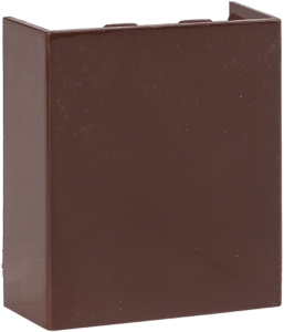 Соединитель EKF PROxima темное дерево 40х16 мм 