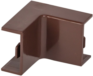 Внутренний угол EKF PROxima темное дерево 20х10 мм