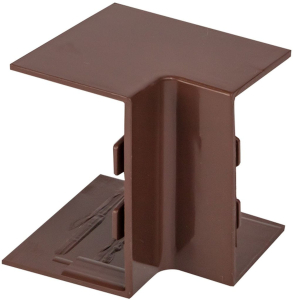 Внутренний угол EKF PROxima темное дерево 40х25 мм