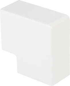 Поворот EKF PROxima белый 25х16 мм