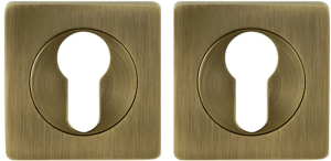 Накладка на цилиндр Ajax ET JK ABG-6 зелёная бронза