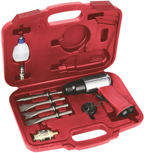  Набор пневмодолото Elitech 0704.013200 с набором насадок