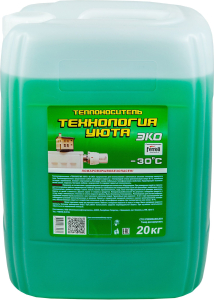 Теплоноситель ЭКО -30 зеленый 20 л