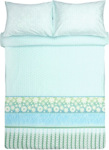 Комплект постельного белья Seta Asher сатин двуспальный