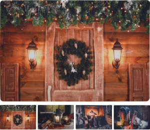 Коврик для прихожей полиэстер 40х60 см в ассортименте