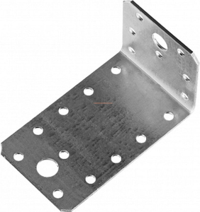 Уголок крепежный ассиметричный kuas 140х40x2 мм