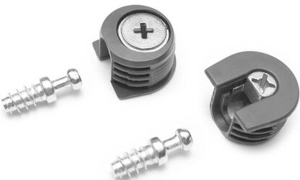 Эксцентриковая стяжка Tech-Krep серая D20мм (2 шт)