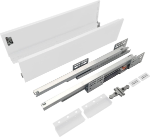 Комплект системы выдвижения Lembox 116-450-WT, H=116 мм L=450 мм белый