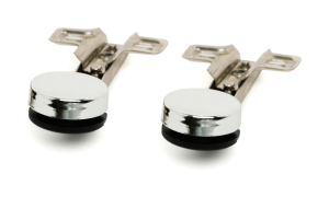 Петля мебельная для стекла LEMAX Prof 2PCS-M120-HALF(M021)