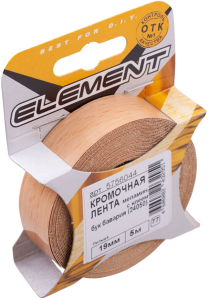 Кромочная лента для ЛДСП Element меламин 19x5000 мм бук бавария