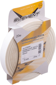 Кромочная лента для ЛДСП Element меламин 19x20000 мм белый