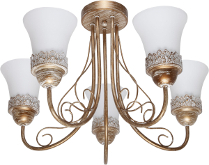 Потолочная люстра J-LIGHT Nelly 1346/5C 5хЕ27х60 Вт